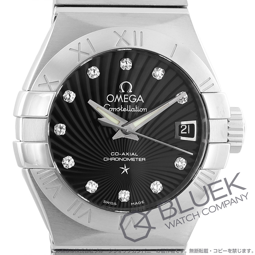 オメガ コンステレーション コーアクシャル クロノメーター ダイヤ レディース 123.10.27.20.51.001