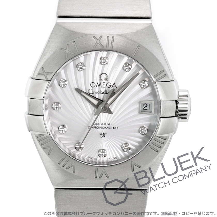 オメガ コンステレーション コーアクシャル クロノメーター レディース 123.10.27.20.55.001