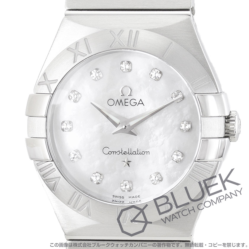 オメガ コンステレーション ダイヤ レディース 123.10.27.60.55.001