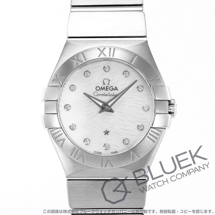 オメガ コンステレーション プリュム ダイヤ レディース 123.10.27.60.55.004