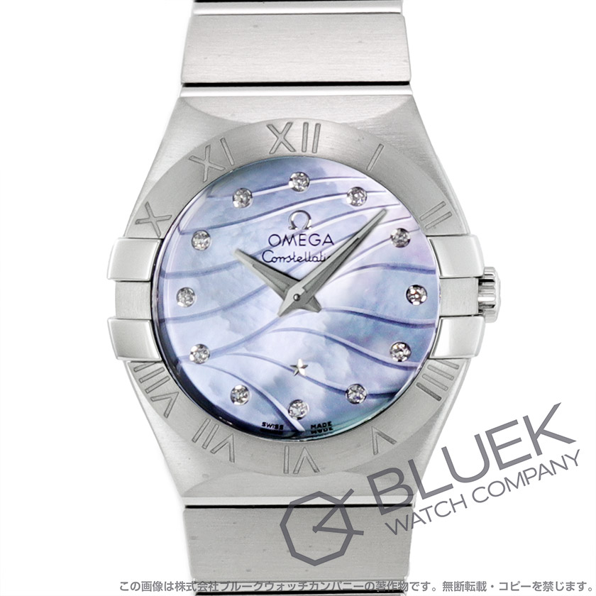 オメガ コンステレーション プリュム ダイヤ レディース 123.10.27.60.57.001