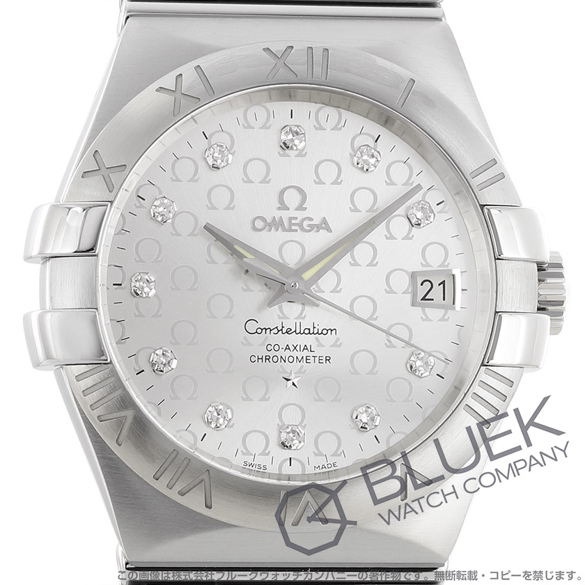 オメガ コンステレーション コーアクシャル クロノメーター ダイヤ ユニセックス 123.10.35.20.52.002