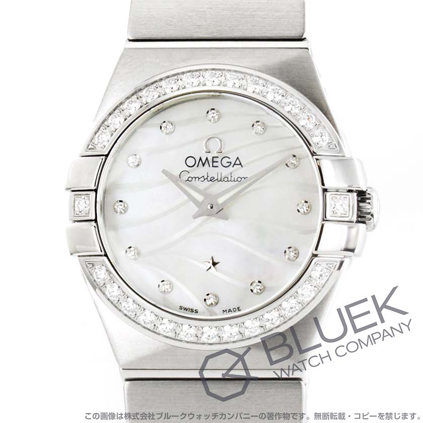 オメガ コンステレーション プリュム ダイヤ レディース 123.15.24.60.55.006