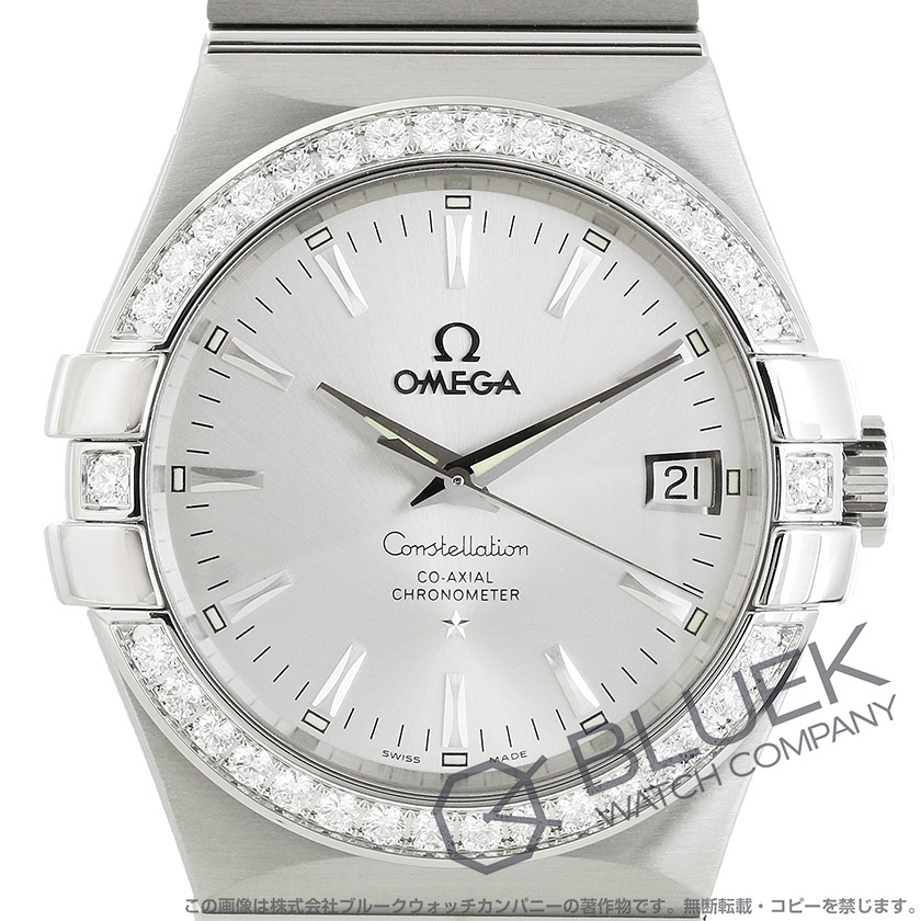 オメガ コンステレーション コーアクシャル クロノメーター ダイヤ ユニセックス 123.15.35.20.02.001