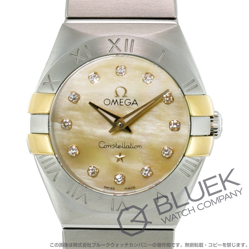 オメガ コンステレーション ブラッシュ ダイヤ レディース 123.20.24.60.57.002