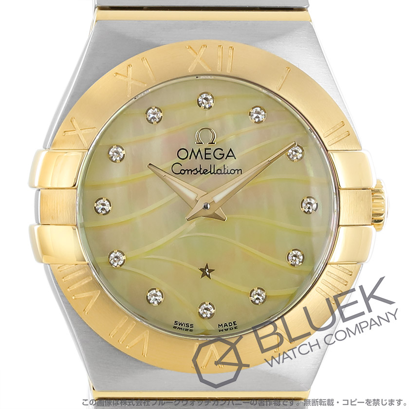 オメガ コンステレーション プリュム ダイヤ レディース 123.20.27.60.57.001