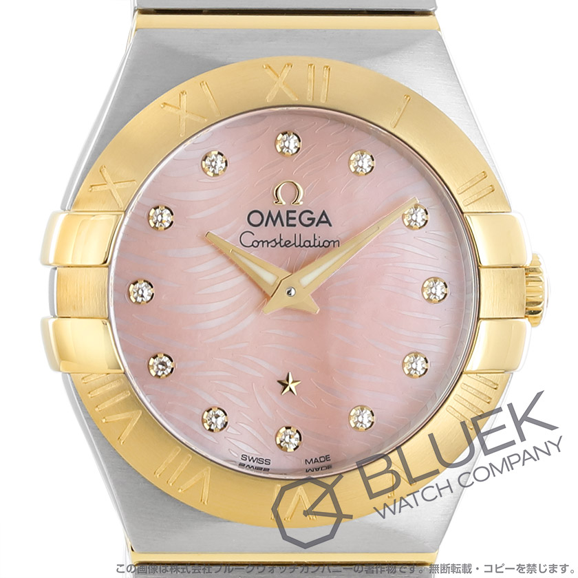 オメガ コンステレーション プリュム ダイヤ レディース 123.20.27.60.57.005