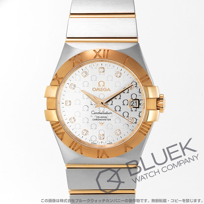 オメガ コンステレーション コーアクシャル クロノメーター ダイヤ メンズ 123.20.35.20.52.003