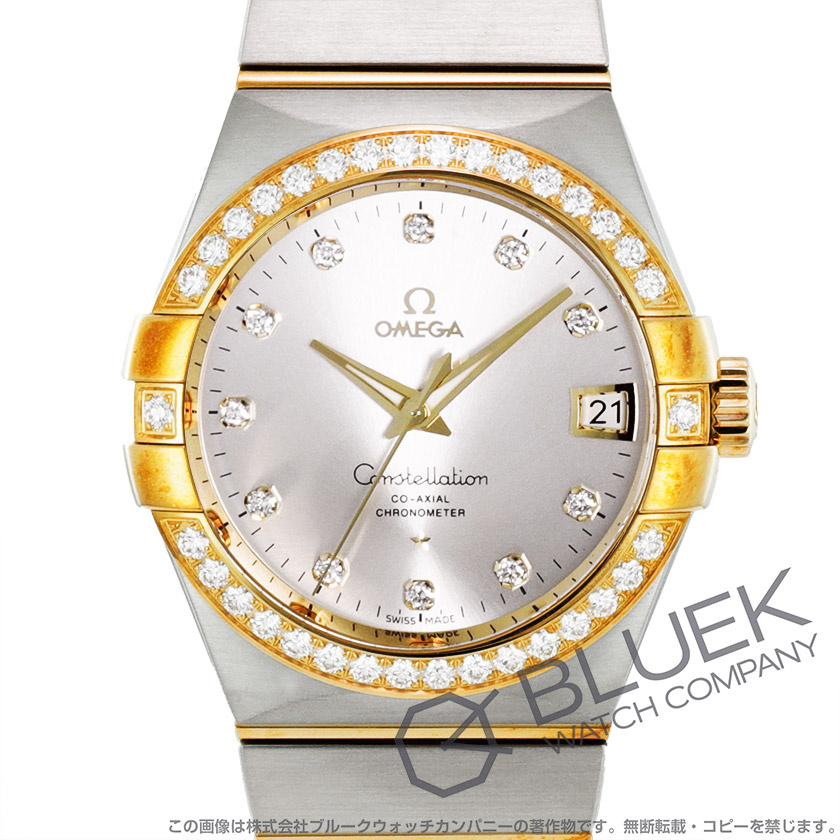 オメガ コンステレーション コーアクシャル クロノメーター ダイヤ メンズ 123.25.38.21.52.002