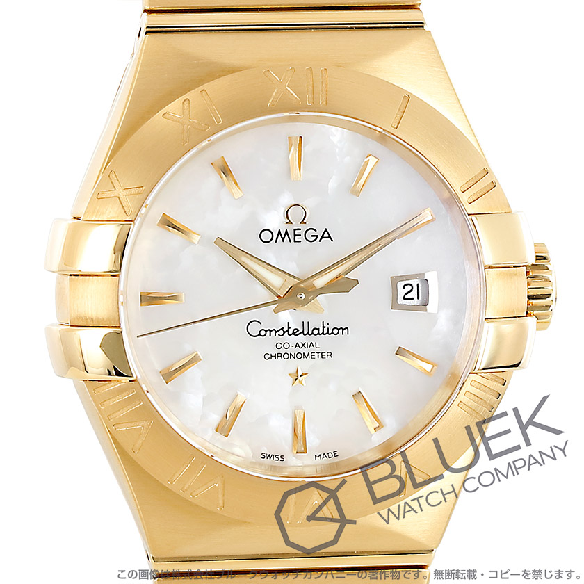 オメガ コンステレーション コーアクシャル クロノメーター YG金無垢 レディース 123.50.31.20.05.002