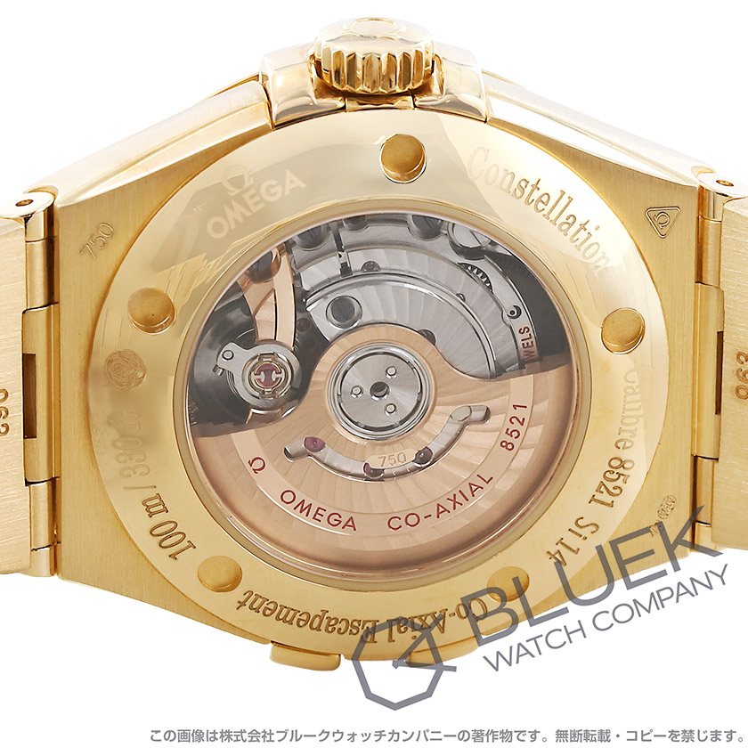 オメガ コンステレーション コーアクシャル クロノメーター YG金無垢 レディース 123.50.31.20.05.002