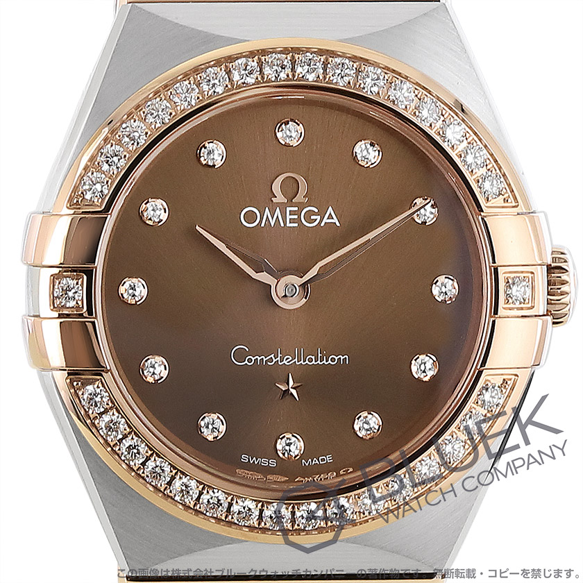 オメガ コンステレーション ブラッシュ マンハッタン ダイヤ 腕時計 レディース OMEGA 131.25.25.60.63.001