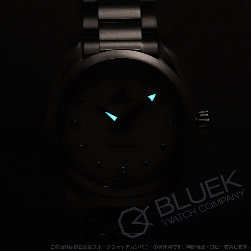 オメガ シーマスター アクアテラ ダイヤ レディース 220.10.28.60.54.001