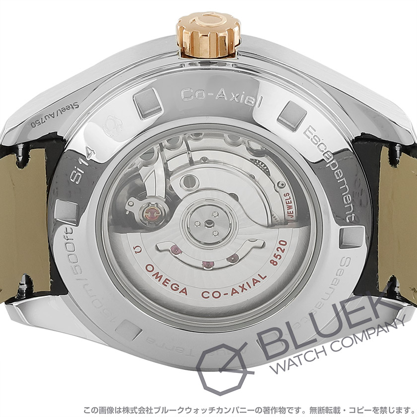 オメガ シーマスター アクアテラ アリゲーターレザー レディース 231.23.34.20.01.002