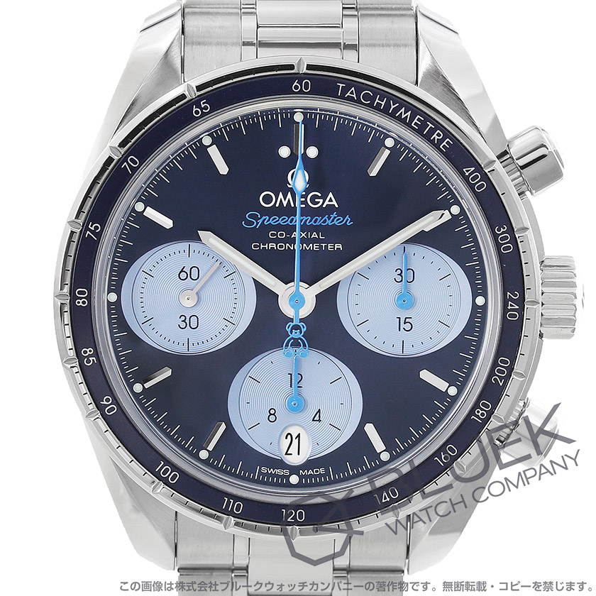 オメガ スピードマスター 38 オービス クロノグラフ 腕時計 ユニセックス OMEGA 324.30.38.50.03.002