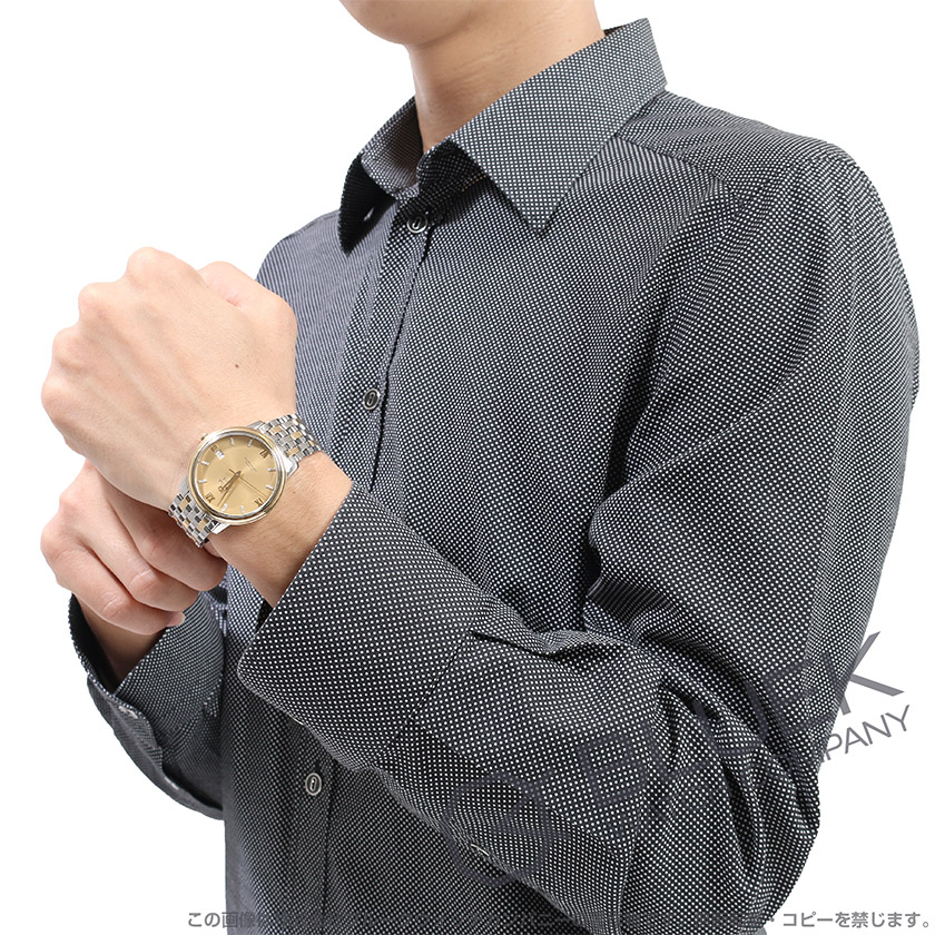 オメガ デ・ヴィル プレステージ ダイヤ メンズ 424.20.37.20.58.001