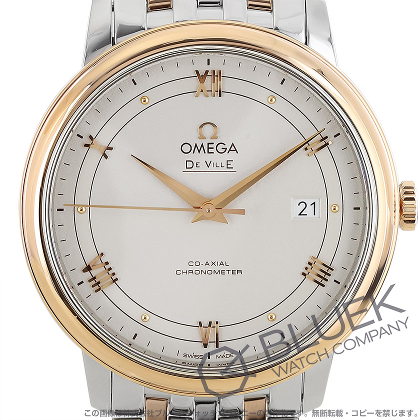 オメガ デビル プレステージ メンズ 424.20.40.20.02.003