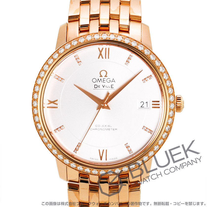 オメガ デ・ヴィル ダイヤ ユニセックス 424.55.37.20.52.001