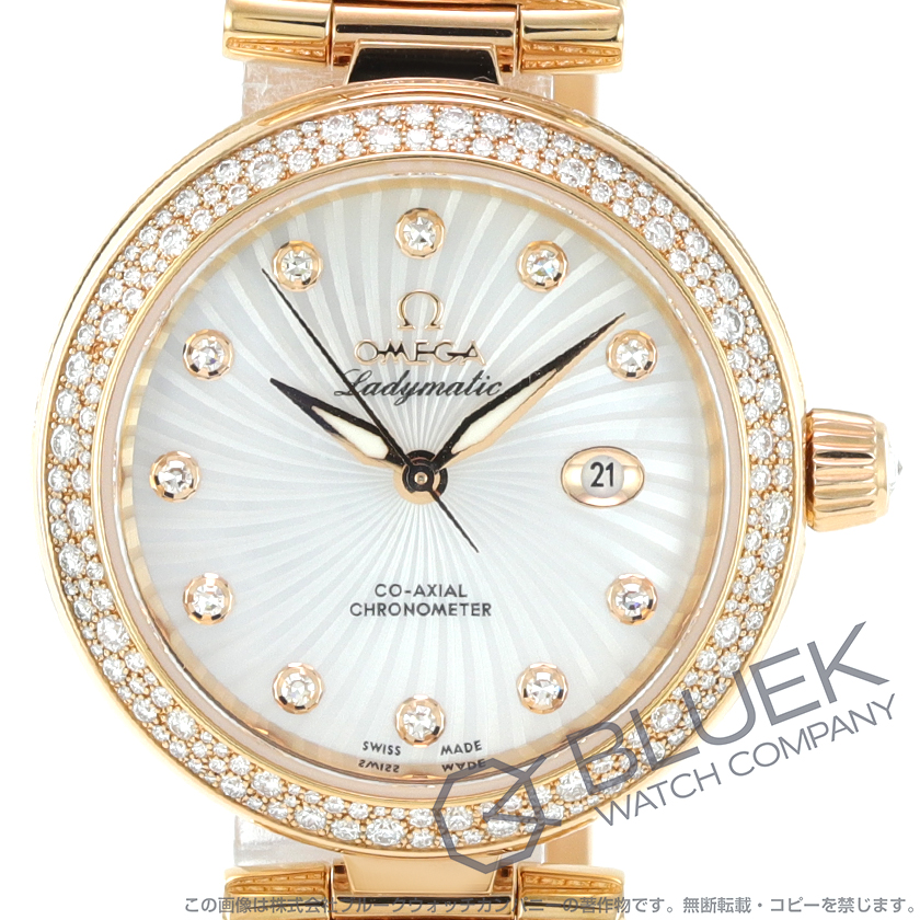 オメガ デ・ヴィル レディマティック ダイヤ レディース 425.65.34.20.55.005