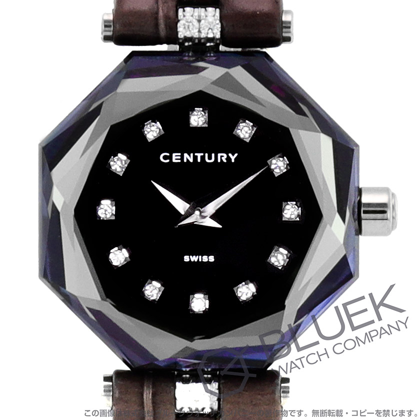 センチュリー ソネット ダイヤ アリゲーターレザー レディース 633.7A.S.52.51.COO