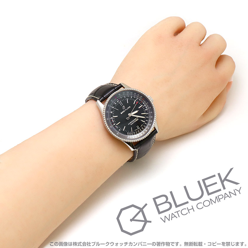 ブライトリング ナビタイマー アリゲーターレザー ユニセックス A17325241B1P2