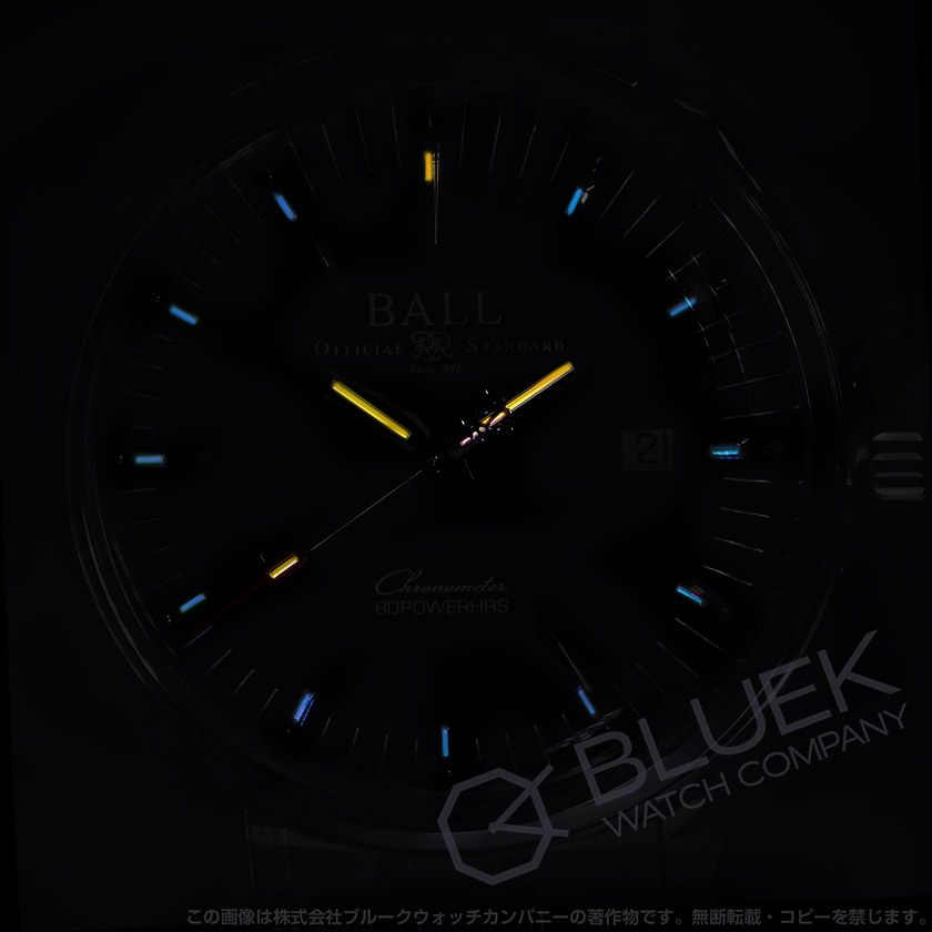 ボールウォッチ トレインマスター マニュファクチュア 80 メンズ NM3280D-S1CJ-BK