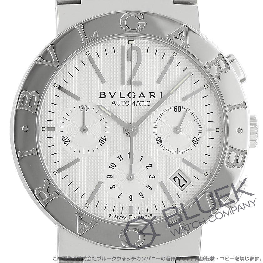 ブルガリ ブルガリ・ブルガリ クロノグラフ メンズ BB38WSSDCH