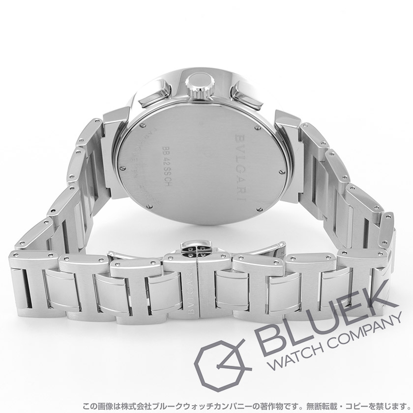 ブルガリ ブルガリ・ブルガリ クロノグラフ メンズ BB42BSSDCH