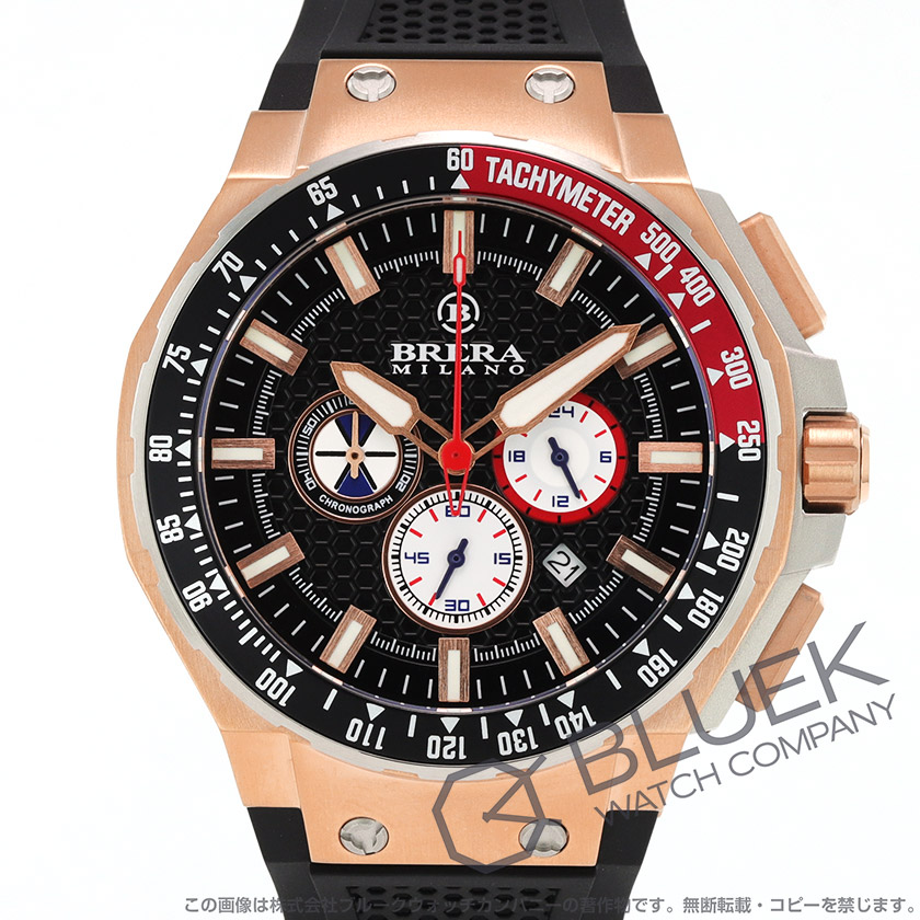 【正規品】ブレラミラノ グランツーリスモ GT2 クロノグラフ メンズ BMGTQC4502