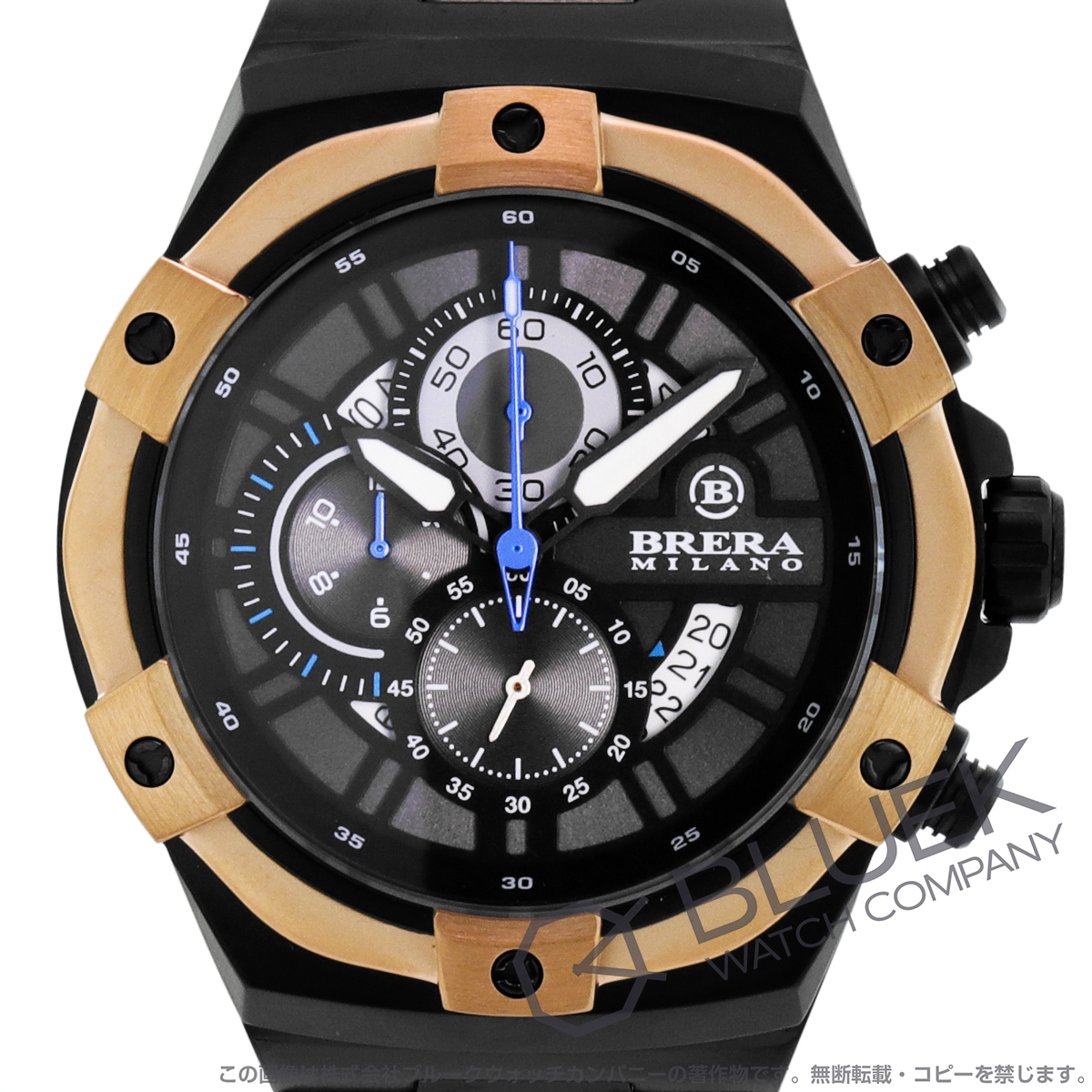 【正規品】ブレラミラノ スーパースポルティーボ EVO クロノグラフ メンズ BMSSQC4503D-BRC