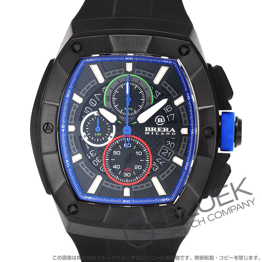 【正規品】ブレラミラノ スーパースポルティーボ トノー クロノグラフ メンズ BMSSTNQC4103