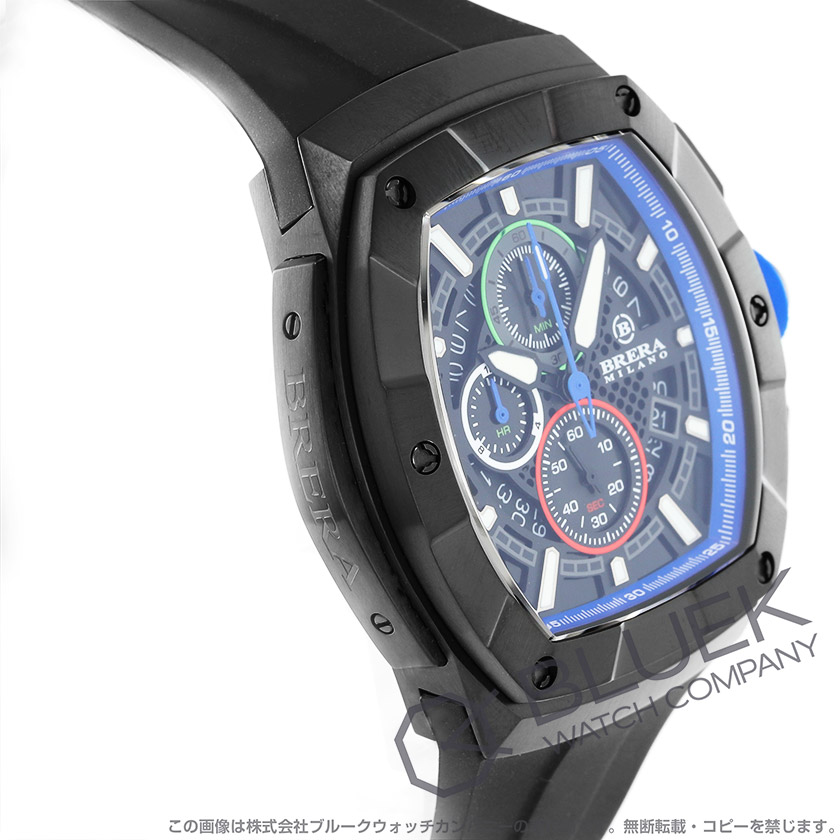 【正規品】ブレラミラノ スーパースポルティーボ トノー クロノグラフ メンズ BMSSTNQC4103