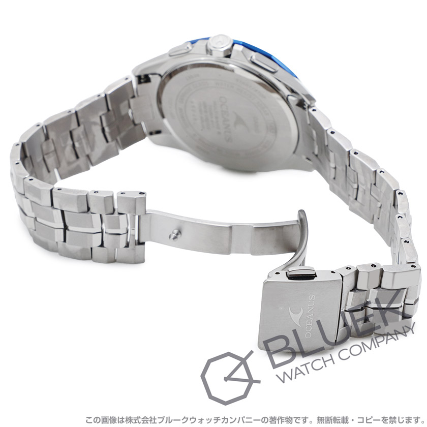 カシオ オシアナス マンタ クロノグラフ メンズ OCW-S3400D-2AJF