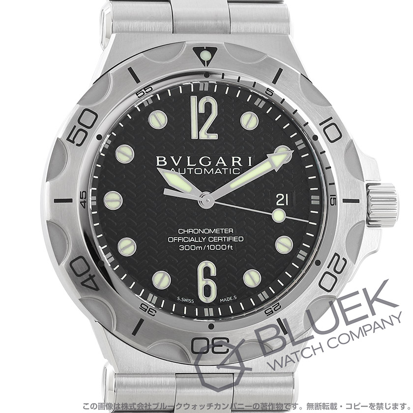 数量限定特価 ブルガリ ディアゴノ プロフェッショナル スクーバ アクア 300m防水 メンズ Dp42bssdsd 新品腕時計通販ブルークウォッチカンパニー