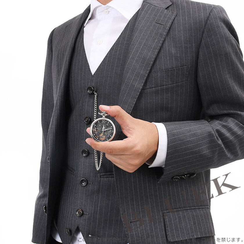 エポス ポケットウォッチ 懐中時計 メンズ 2003SKBK |腕時計通販
