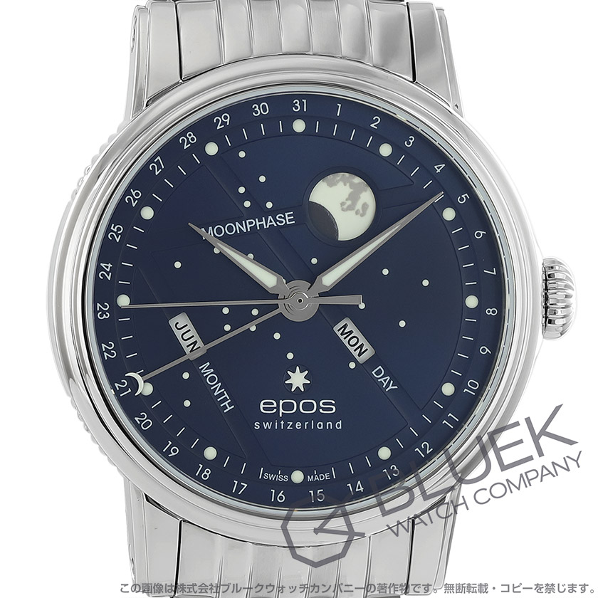 エポス ノーススター ムーンフェイズ メンズ 3439SSM