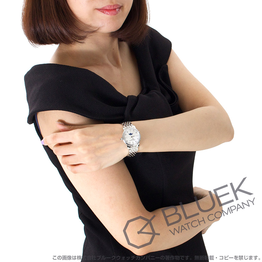 フレデリックコンスタント スリムライン ムーンフェイズ ダイヤ レディース 206MPWD1S6B