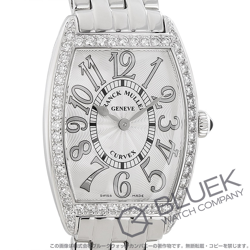 フランクミュラー トノーカーベックス レリーフ ダイヤ レディース 1752 QZ REL D 1R REL