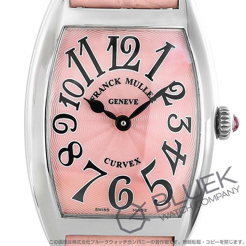 フランクミュラー トノーカーベックス クロコレザー レディース 1752 B QZ