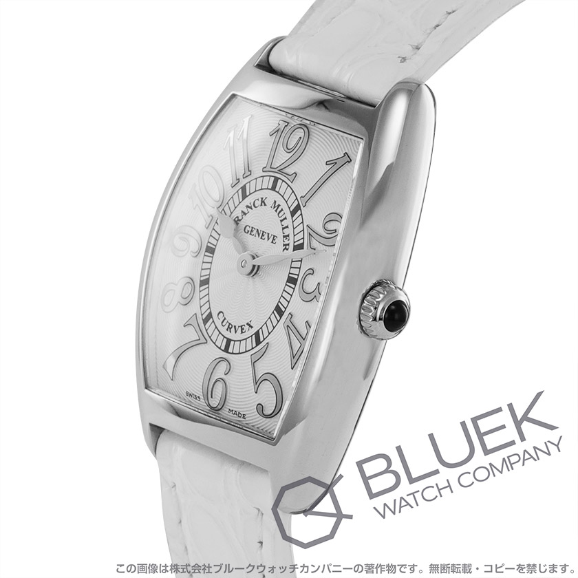 フランクミュラー トノーカーベックス レリーフ クロコレザー レディース 1752QZREL