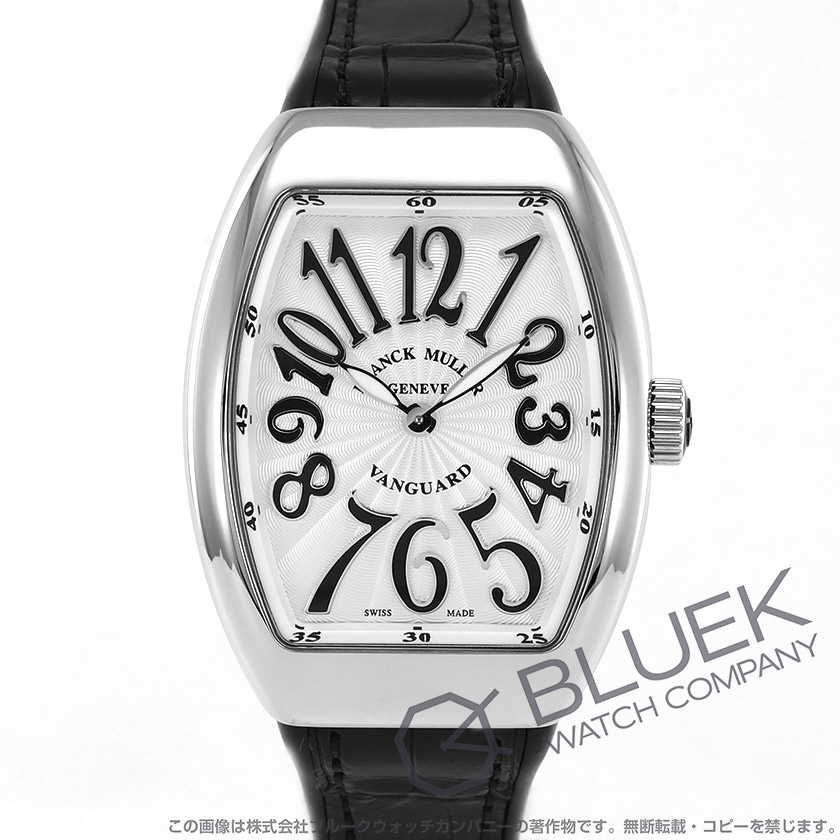 フランクミュラー ヴァンガード クロコレザー レディース V35 QZ AC NR