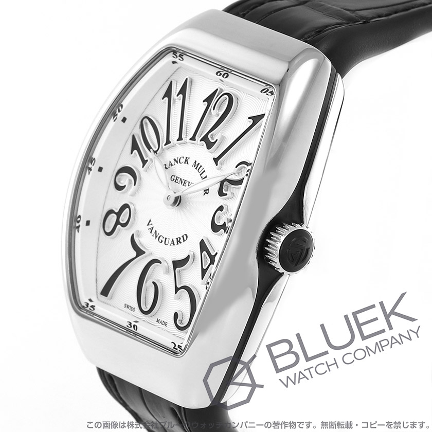 フランクミュラー ヴァンガード クロコレザー レディース V35 QZ AC NR