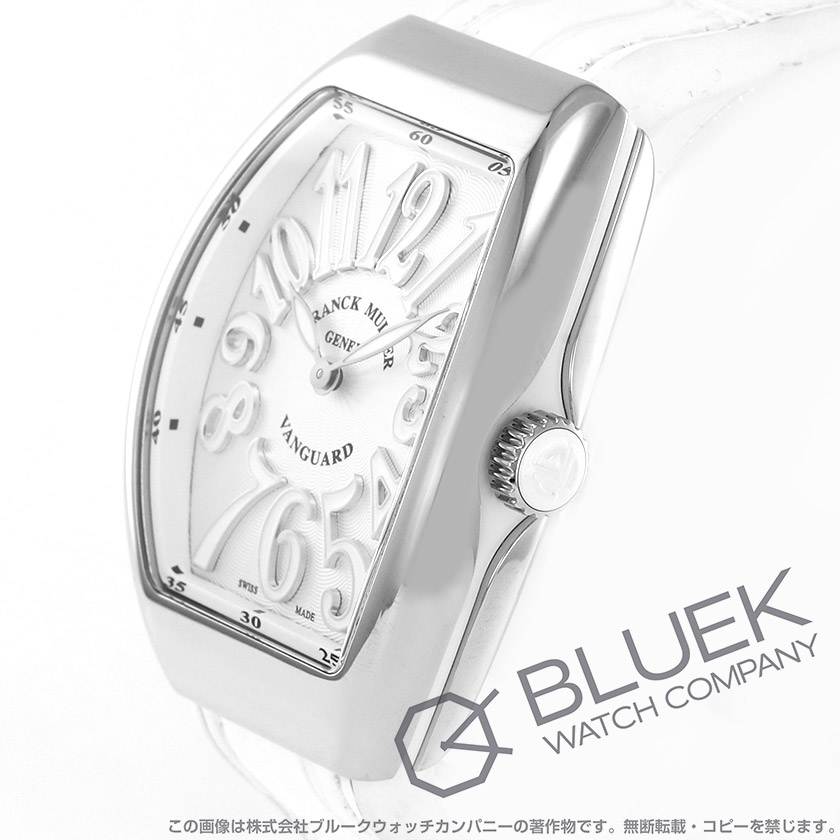 フランクミュラー ヴァンガード クロコレザー レディース V35 QZ AC BC