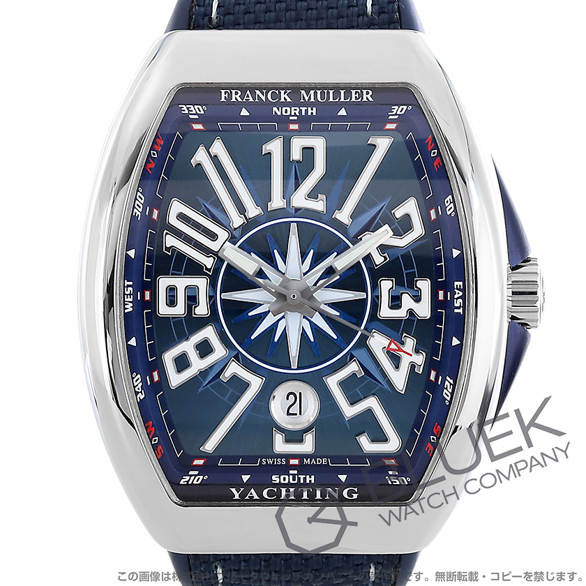 フランクミュラー ヴァンガード ヨッティング メンズ V 41 SC DT AC BL YACHTING