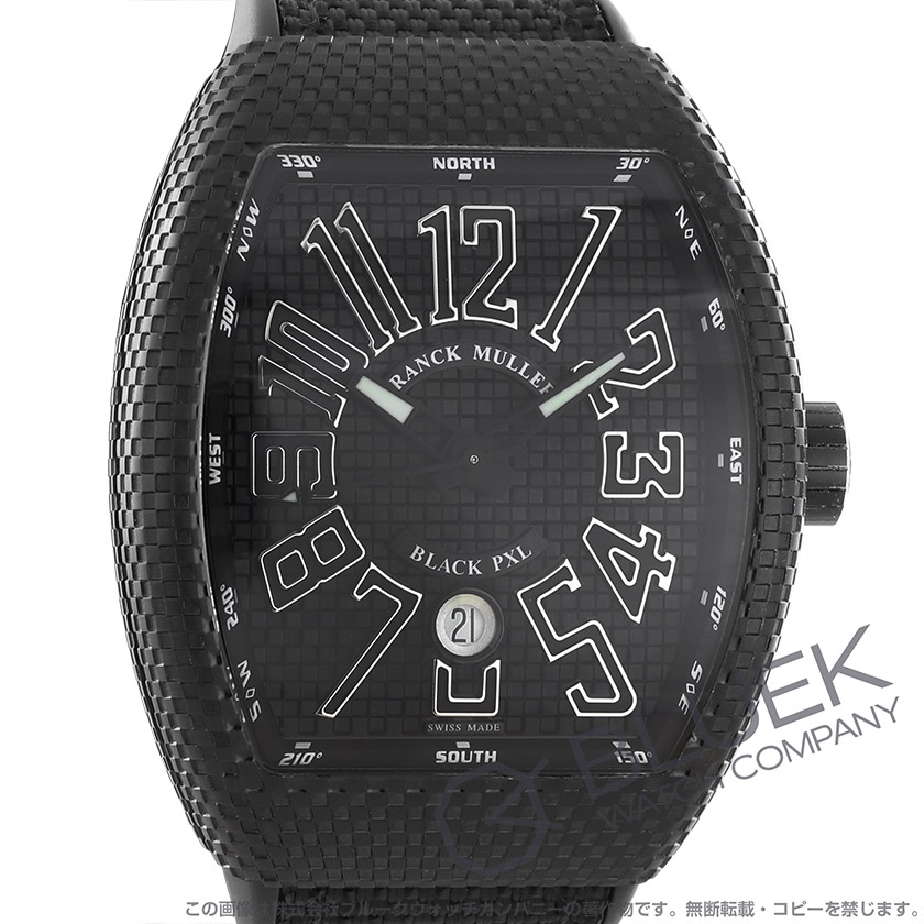 フランクミュラー ヴァンガード ブラックピクセル メンズ V 45