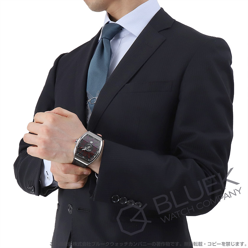 フランクミュラー ヴァンガード クロコレザー メンズ V45 SC DT AC NR