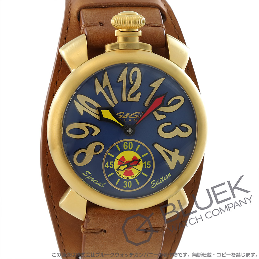 295 ガガミラノ時計 美品 メンズ腕時計 機械式 手巻き腕時計 