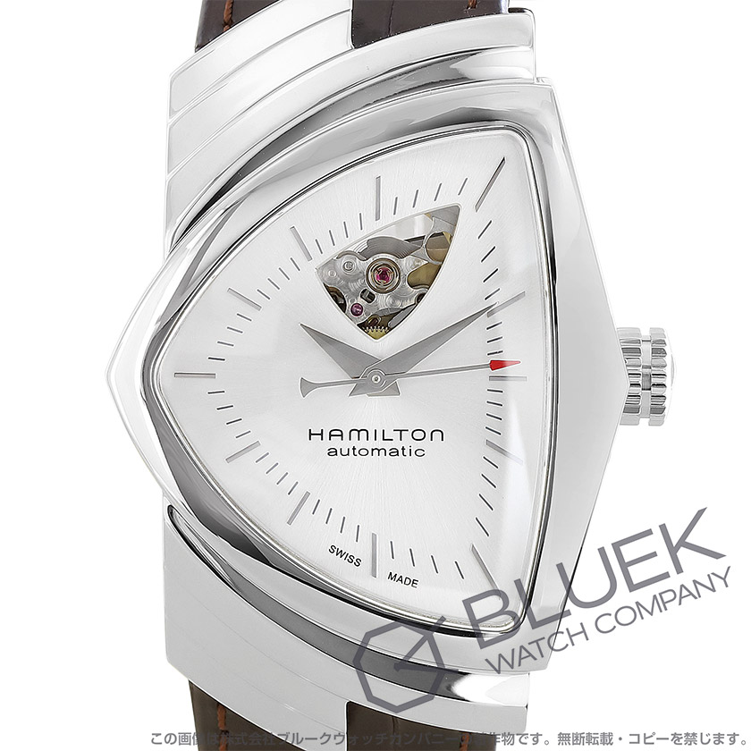 ハミルトン ベンチュラ オープンハート メンズ H24515552 | 新品腕時計 