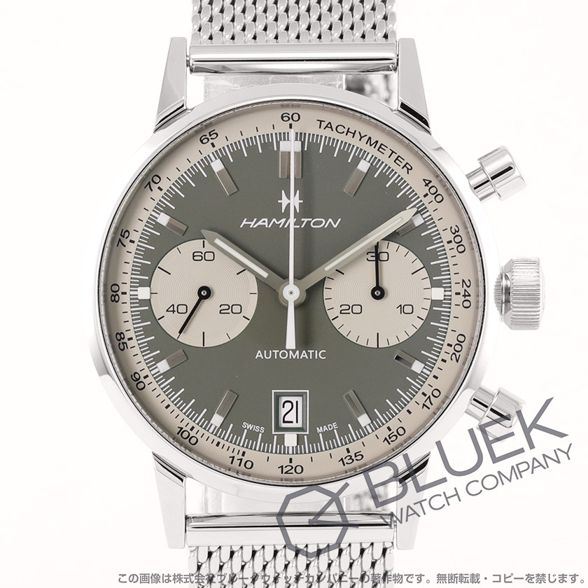 ハミルトン アメリカン クラシック イントラマティック クロノグラフ メンズ H38416160