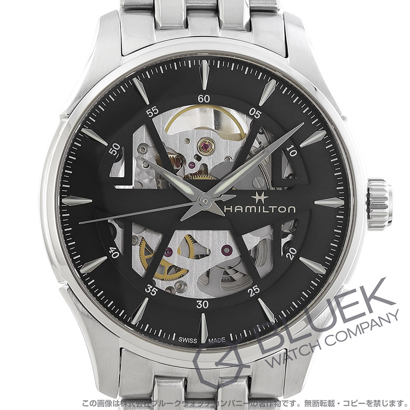 ハミルトン ジャズマスター スケルトン メンズ H42535180